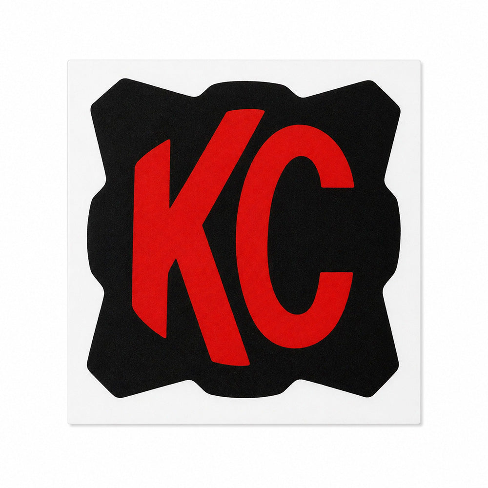 CALCOMANÍA LOGO ROJO - KC FLEX ERA 1 - GENÉRICO