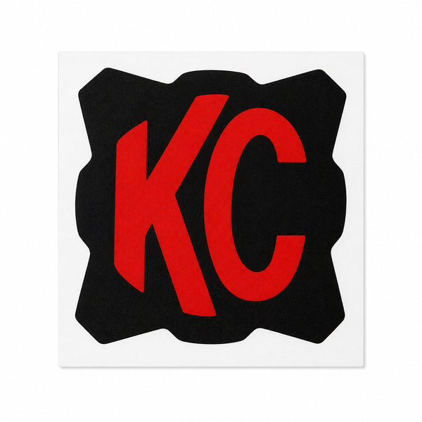 CALCOMANÍA LOGO ROJO - KC FLEX ERA 1 - GENÉRICO