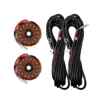 KIT DE 2 LUCES - CYCLONE V2 AMBER - CABLE 5 MTS - KC HILITES