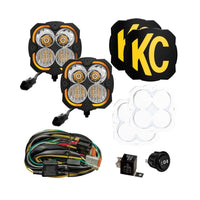 KIT DE 2 EXPLORADORAS - FLEX ERA 4 LED - KC HILITES