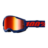 GOGGLES - STRATA 2 NAVY - MIRROR RED - 100%
