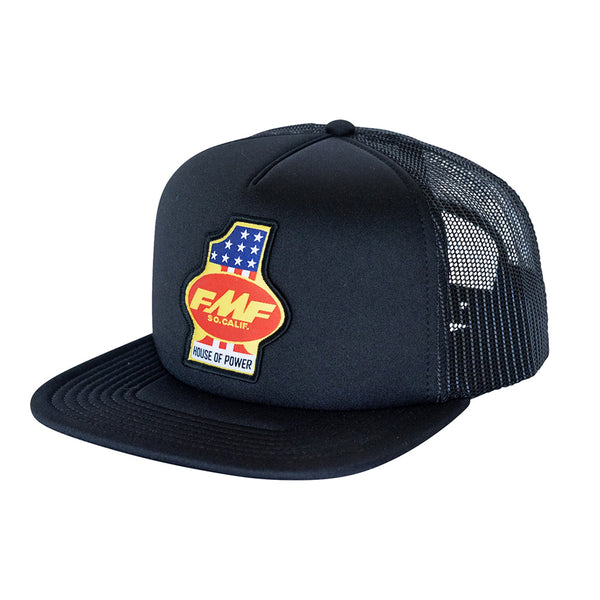 GORRA - POWER HOUSE TRUCKER - NEGRO/AMARILLO - FMF