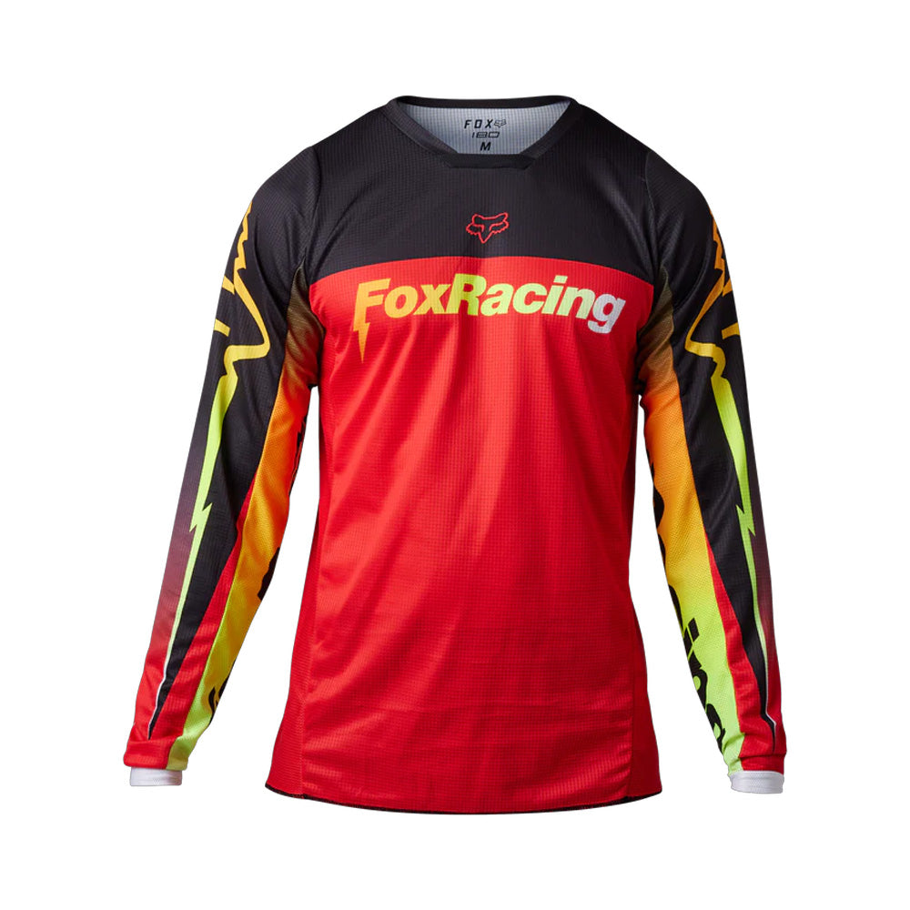 JERSEY - 180 STATK -NEGRO/ROJO - FOX