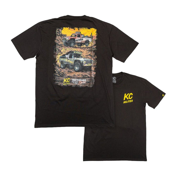 CAMISETA - KC X ISENHOUER RACING - NEGRO - KC HILITES
