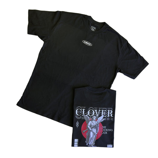 CAMISETA - ANGEL BAZUCA - NEGRO - CLOVER