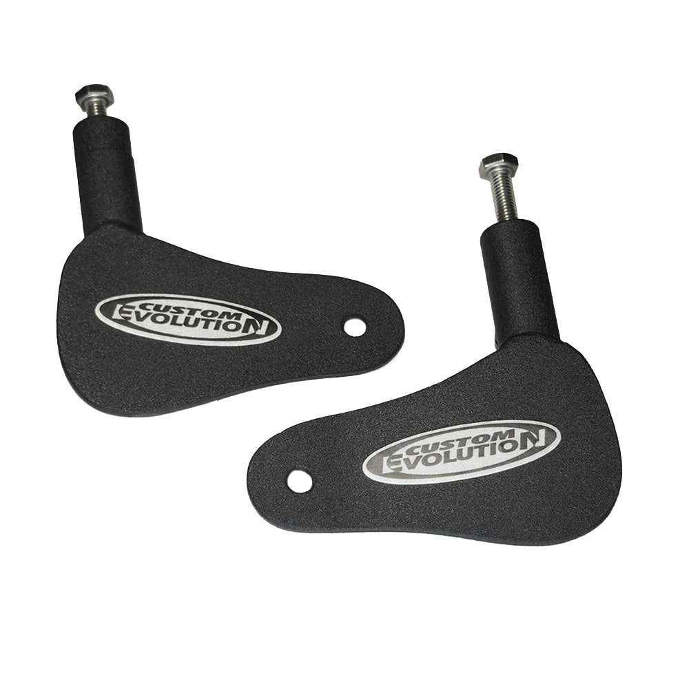 BASE PARA FAROLA HELLA - DT125/175 - CUSTOM EVOLUTION