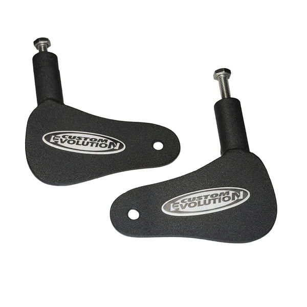 BASE PARA FAROLA HELLA - DT125/175 - CUSTOM EVOLUTION