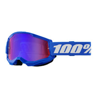 GOGGLES - STRATA 2 BLUE- MIRROR RED/BLUE -100%