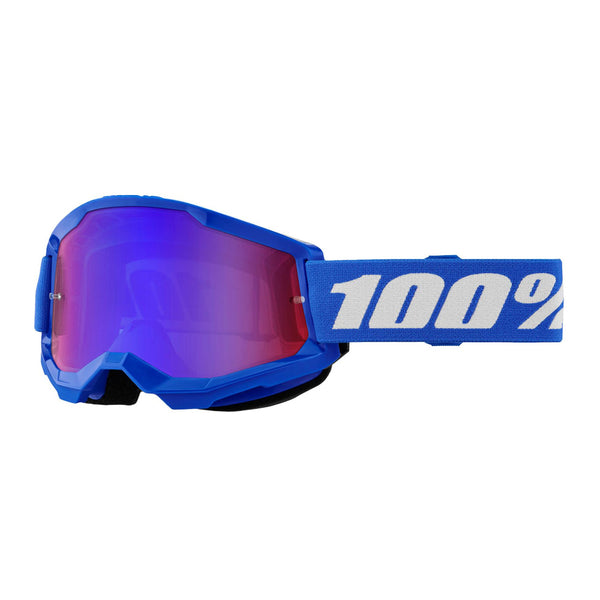 GOGGLES - STRATA 2 BLUE- MIRROR RED/BLUE -100%