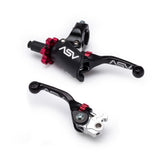 KIT LEVAS FRENO Y CLUTCH - F4 SHORTY - YAMAHA MODELO VIEJO - ASV