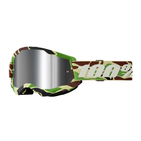 GOGGLES - STRATA 2 WAR CAMO - MIRROR SILVER - 100%