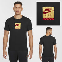 CAMISETA - SPORTSWEAR - NEGRO/LETRA ROJA - NIKE