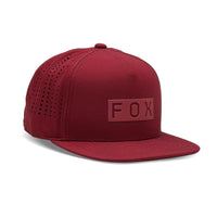 GORRA -  WORDMARK - SNAPBACK - VINOTINTO - FOX