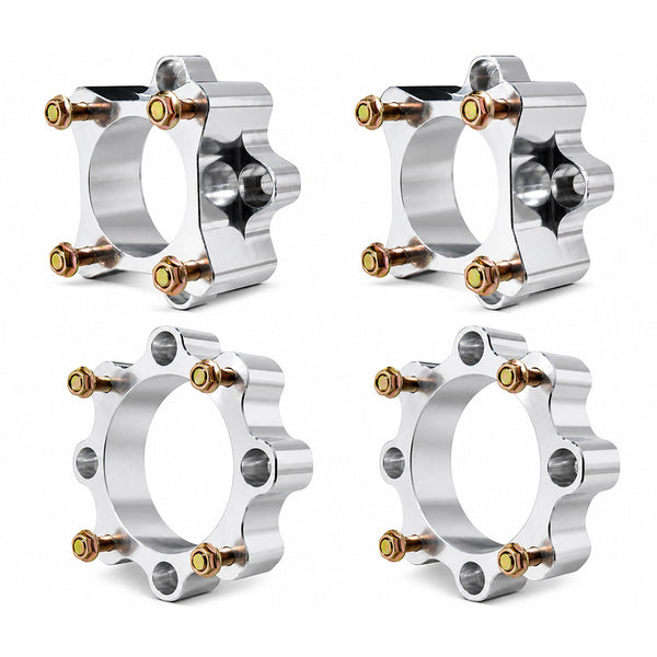 KIT ESPACIADORES DELANTEROS 2" Y TRASEROS 1.5" - RAPTOR 700 - ALBA RACING