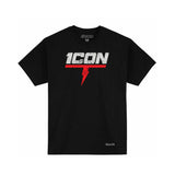 CAMISETA - SPARK - NEGRO/NARANJA - ICON
