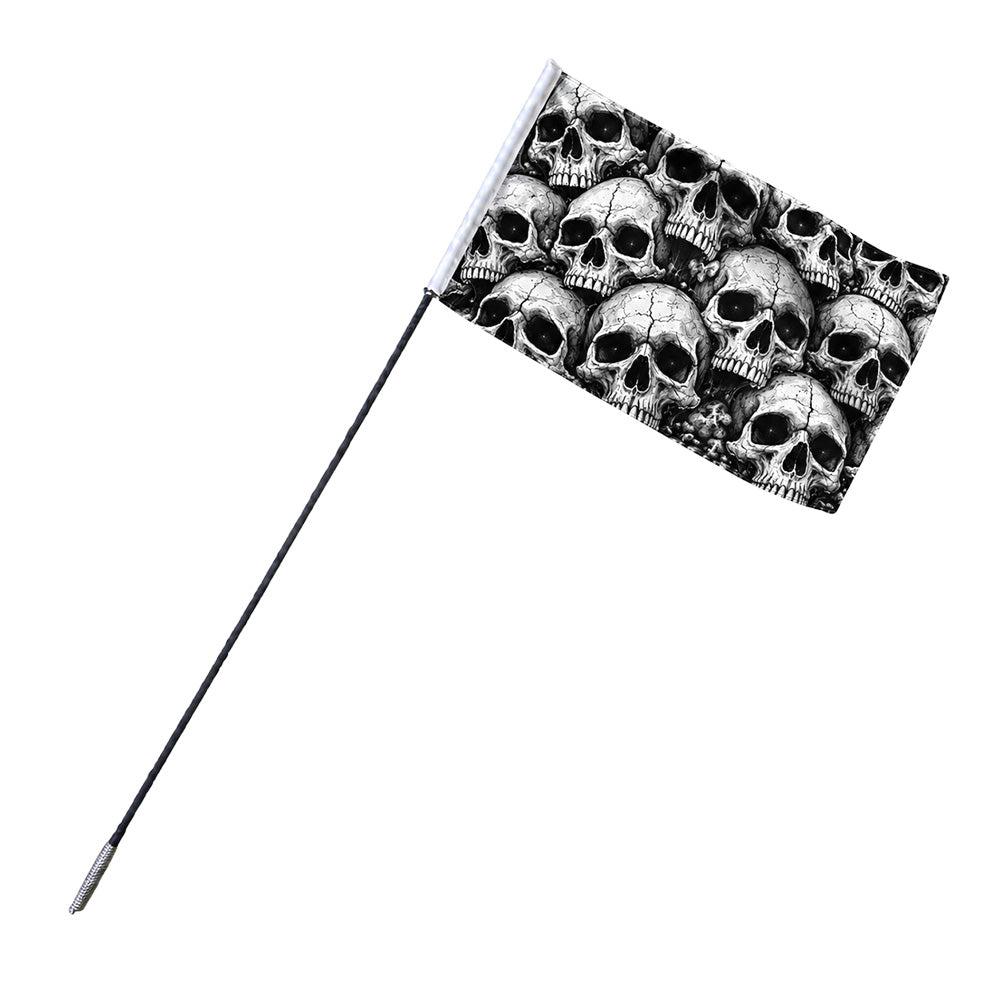 BANDERÍN ATV - BANDERA CALAVERAS - GENÉRICO