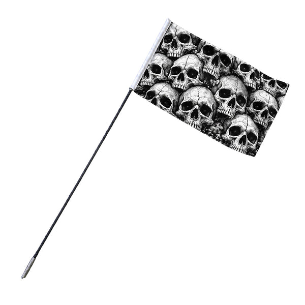 BANDERÍN ATV - BANDERA CALAVERAS - GENÉRICO