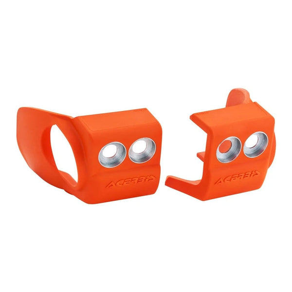 PROTECTORES INFERIORES DE BARRAS - KTM 125-450 SX/SX-F/XC-F/XC/XC-W/EXC-F/ HUSQ/GASGAS/SHERCO - NARANJA - ACERBIS