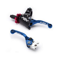 KIT LEVAS FRENO Y CLUTCH - F4 SHORTY - YAMAHA MODELO VIEJO - ASV