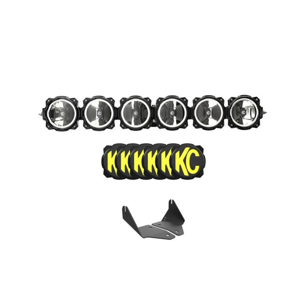 BARRA LED 39" - PRO6 GRAVITY LED - POLARIS RZR TURBO R/PRO XP/PRO S - KC HILITES