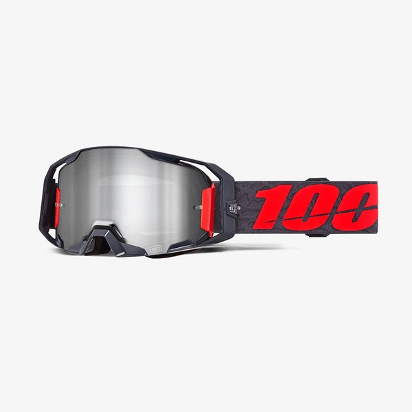 GOGGLES - ARMATIC TURO - SILVER MIRROR - 100%