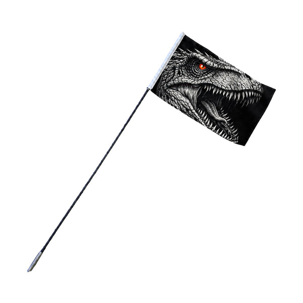 BANDERÍN ATV - BANDERA VELOCIRAPTOR - GENÉRICO