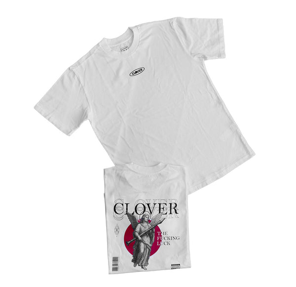 CAMISETA - ANGEL BAZUCA - BLANCO - CLOVER