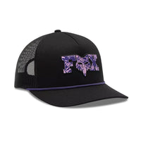 GORRA - W IMAGE PHANTOM - NEGRO/MORADO - FOX