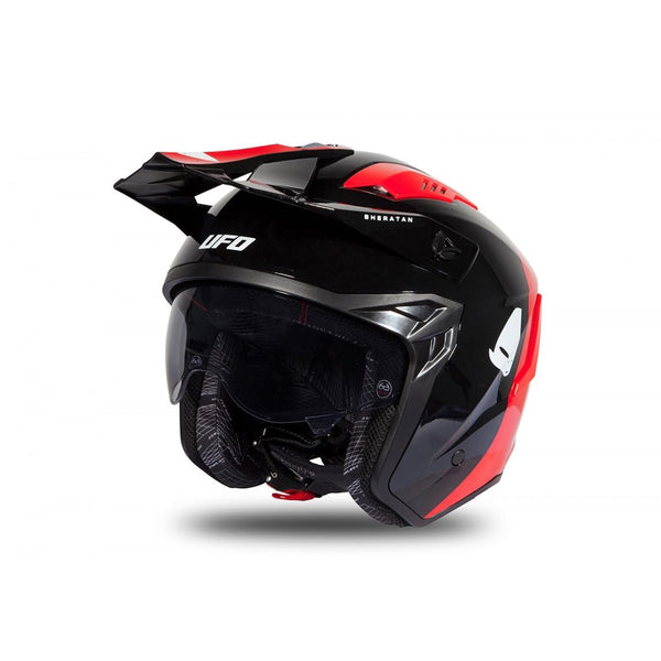 CASCO - SHERATAN - NEGRO/ROJO/BLANCO - UFO