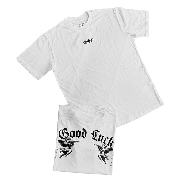 CAMISETA - 2QUERUBINES - BLANCO - CLOVER